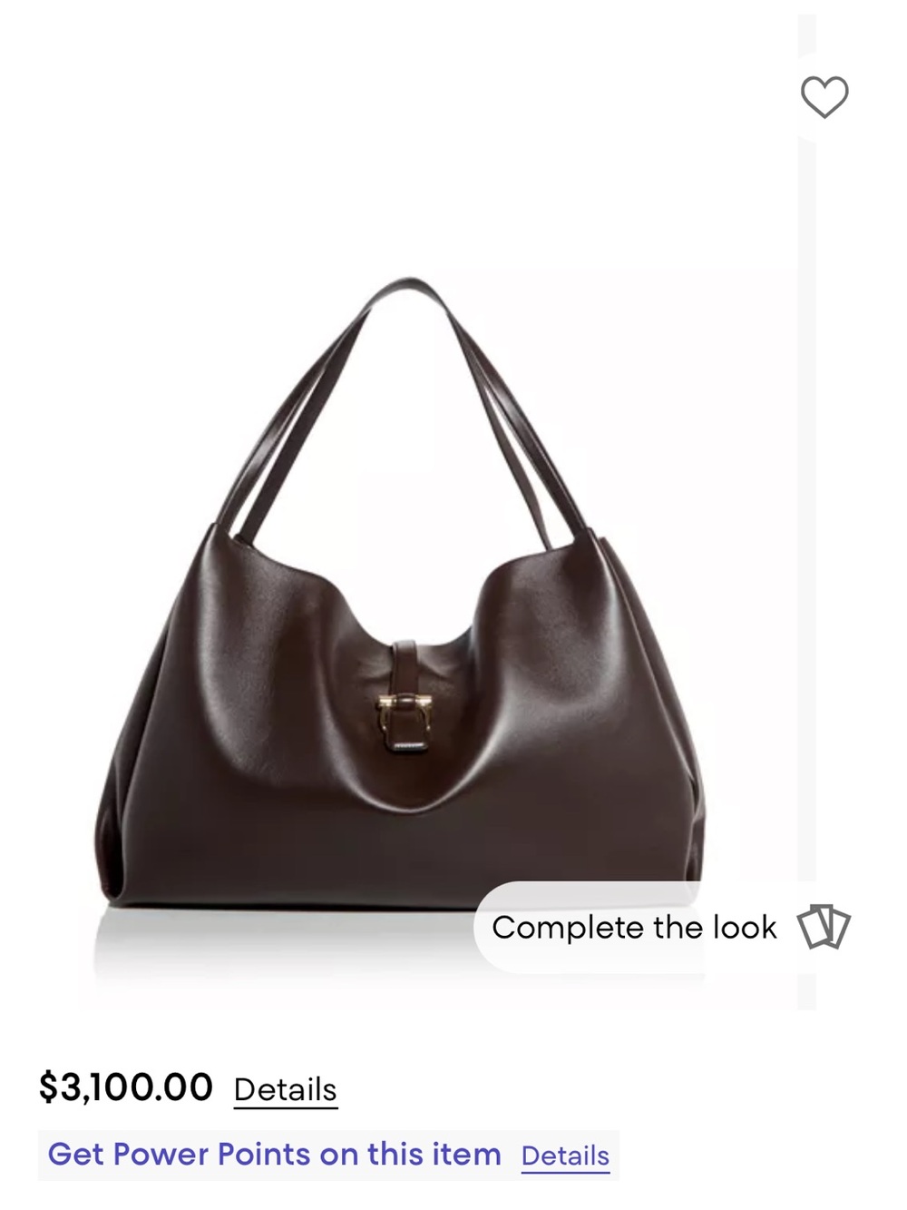 Salvatore Ferragamo Tan oversized Leather Tote